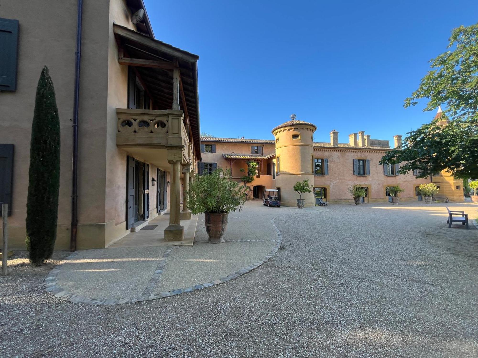 Chateau De Briante Saint-Lager Exterior photo